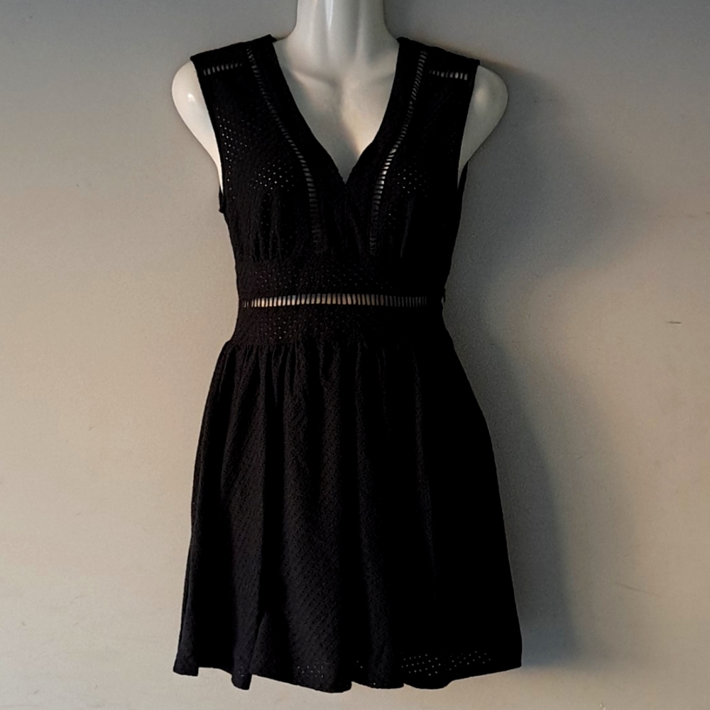 Black cocktail dress
